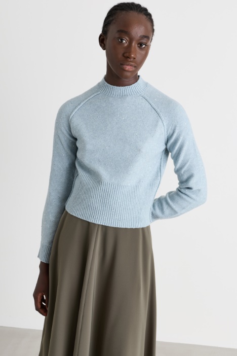 Top crop à sequins - Intrend