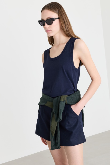 Stretch knit top - Intrend