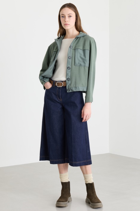 Maglia aderente a costine - Intrend