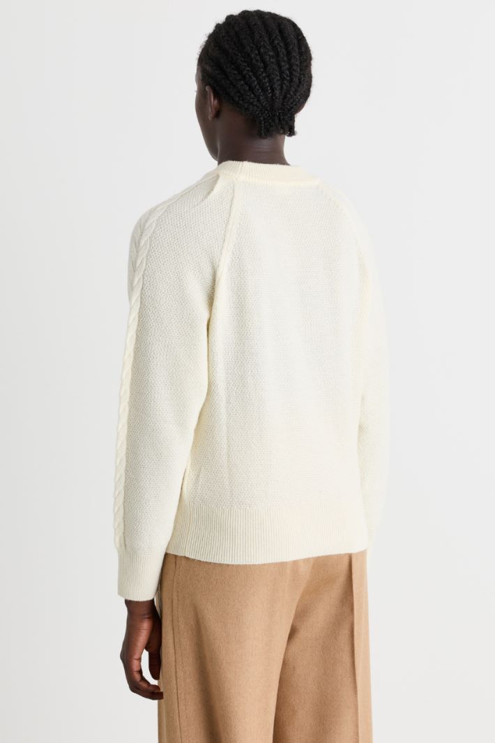 Maglia cropped - BIANCO - Intrend - 4