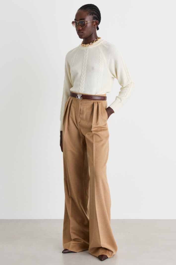 Maglia cropped - BIANCO - Intrend