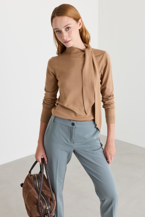Maglia con sciarpa - Intrend