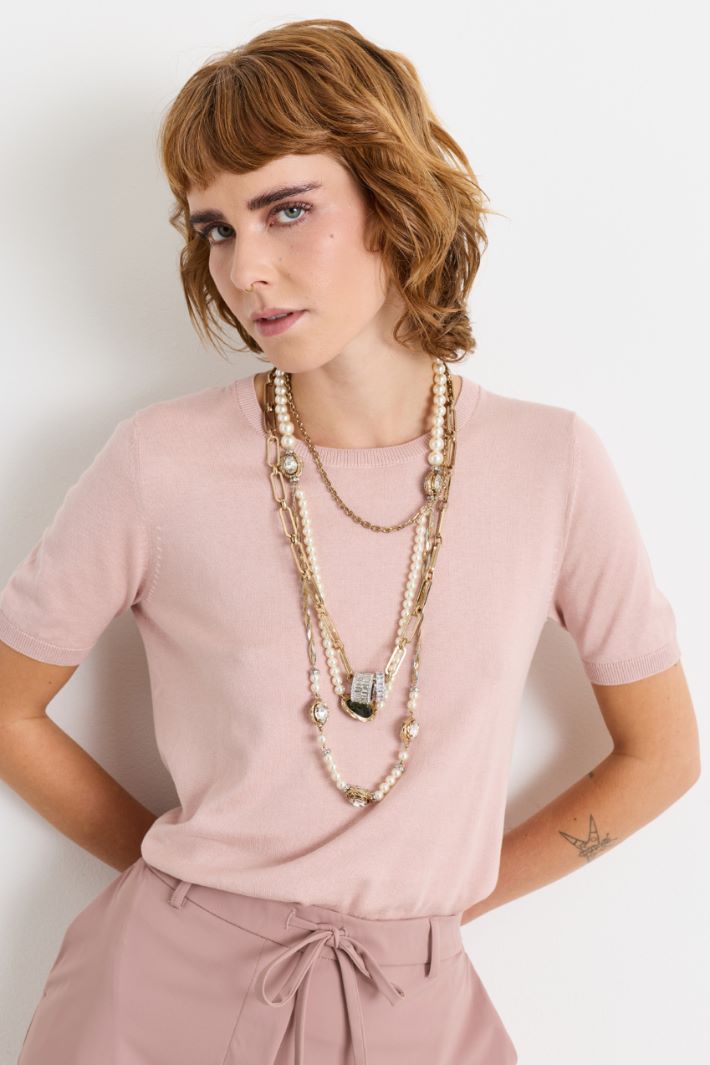 Camiseta de punto - ROSA - Intrend - 2