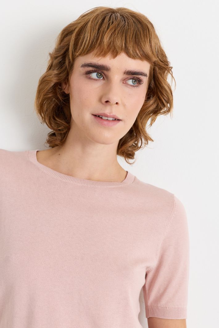 Camiseta de punto - ROSA - Intrend - 3