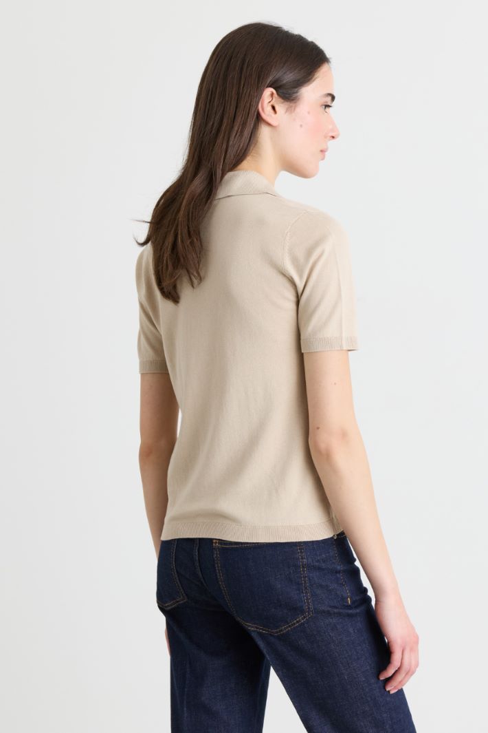 Strickpolo - BEIGE - Intrend - 4