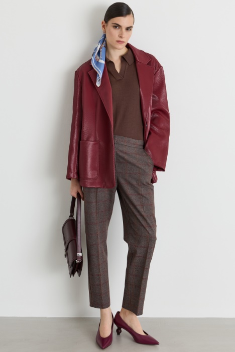 Maglia con colletto a punta - Intrend