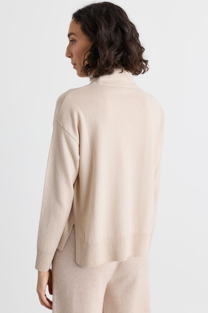 Pull à fentes - BEIGE - Intrend - 4