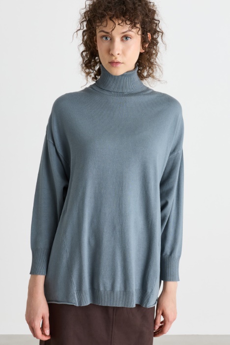 Oversized roll-neck jumper - Intrend