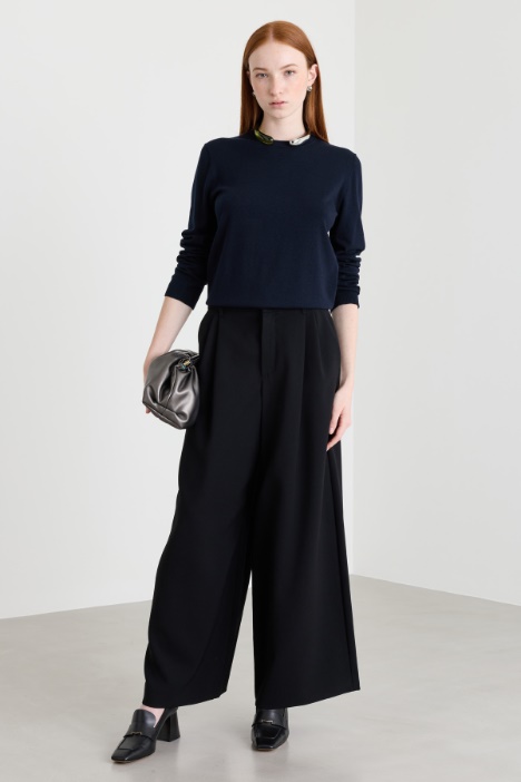 Maglia con bordi a costine - Intrend