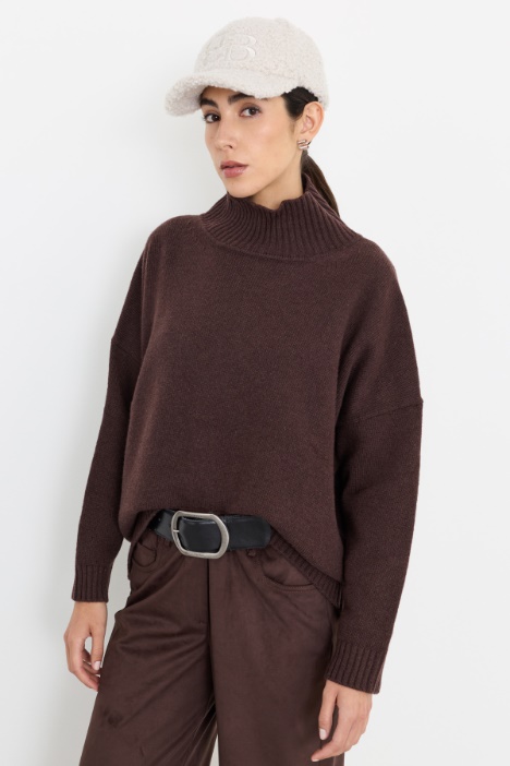 Roll-neck jumper - Intrend