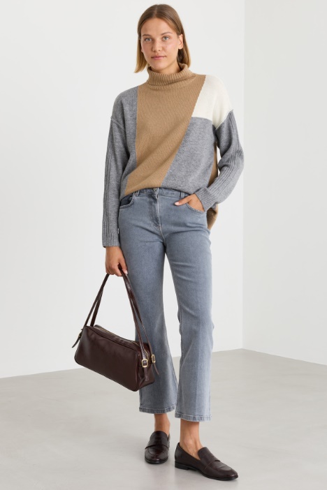 Oversize-Strickpullover - Intrend