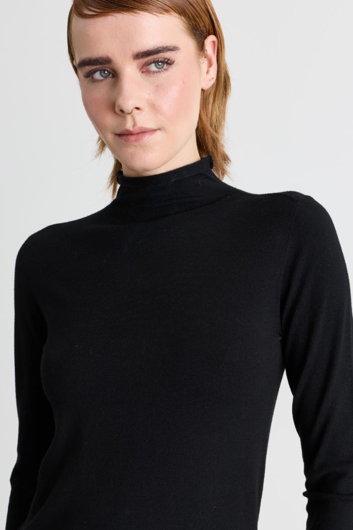 Fitted jumper - BLACK - Intrend - 3