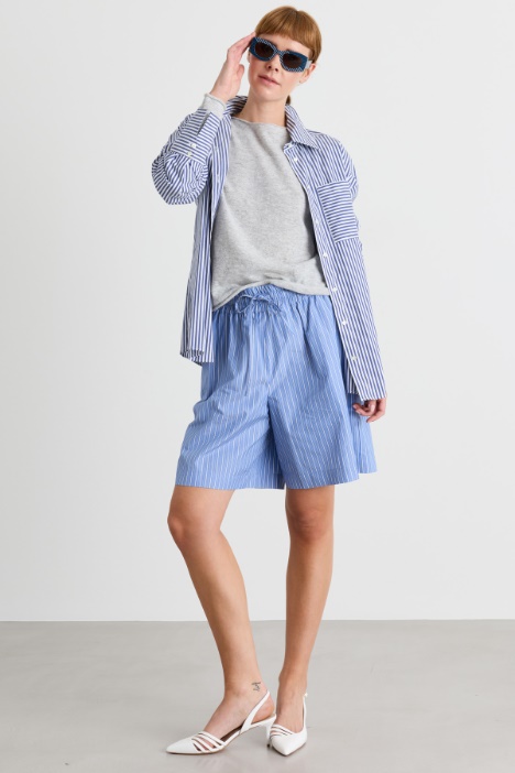 Strickpullover mit Rollkanten - Intrend