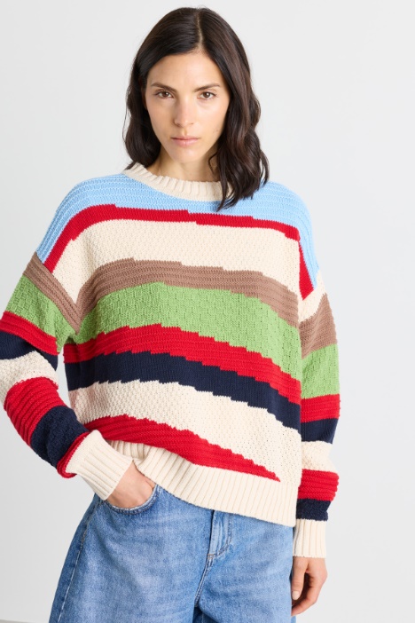 Intarsia jumper - Intrend