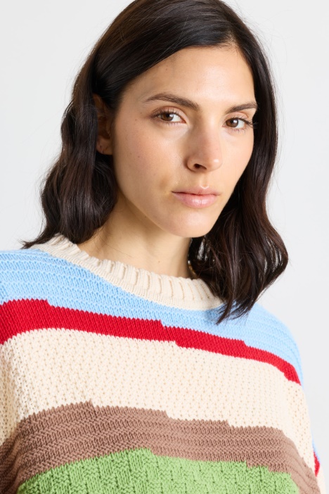 Maglia intarsiata