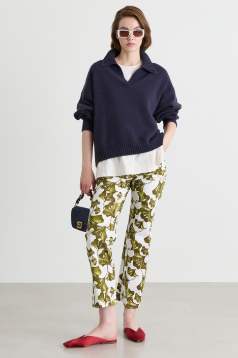 Maglia con scollo aperto a V - Intrend