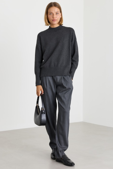 Maglia con collo a cratere - Intrend