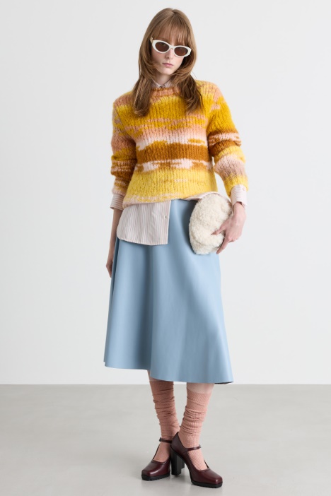 Multicolor-Strickpullover - Intrend