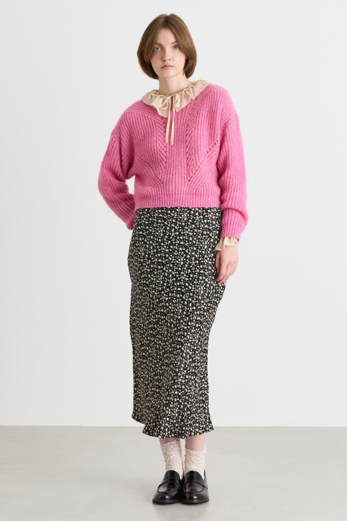 Soft jumper - PINK - Intrend