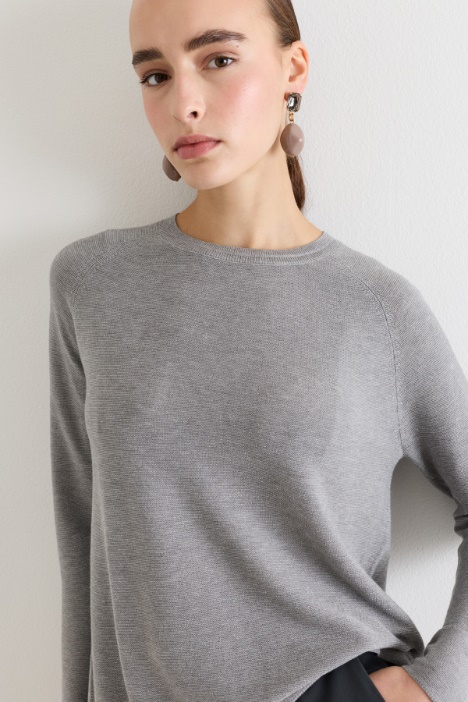 Maglia morbida a punto links