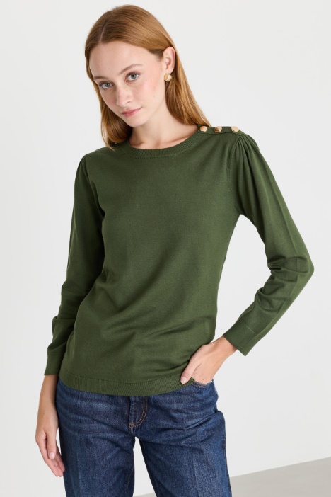 Three-quarter-sleeve top - Intrend