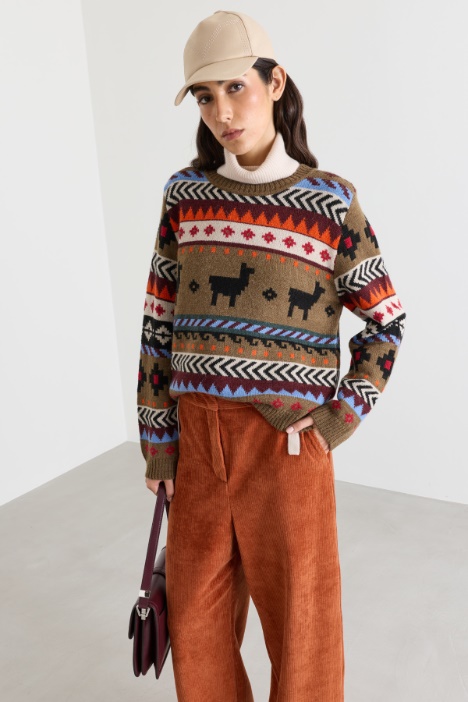 Jacquard jumper - Intrend