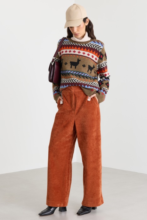 Jacquard-Pullover - Intrend
