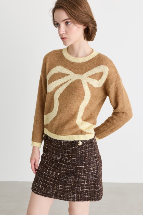 Soft patterned jumper - Intrend