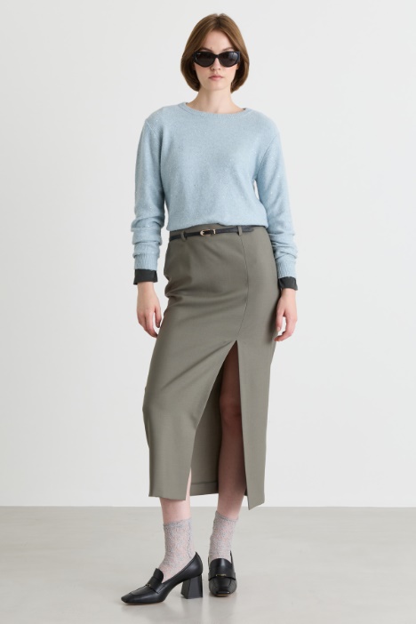 Pailletten-Pullover - Intrend