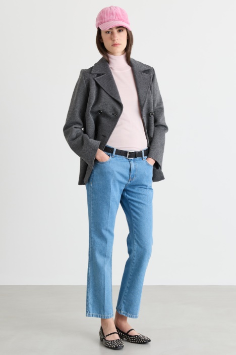 Jersey de cuello alto ceñido - Intrend