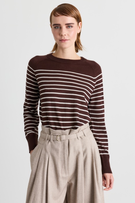 Raglan-sleeve jumper - Intrend