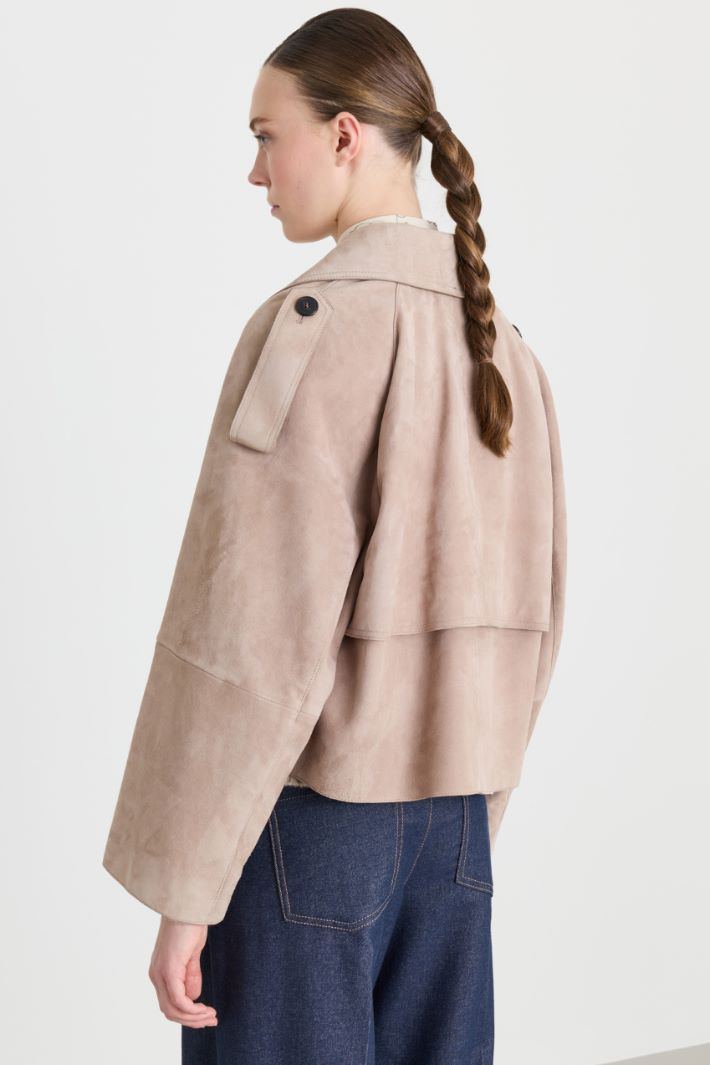 Giacca doppiopetto con alamari - ROSA - Intrend - 4