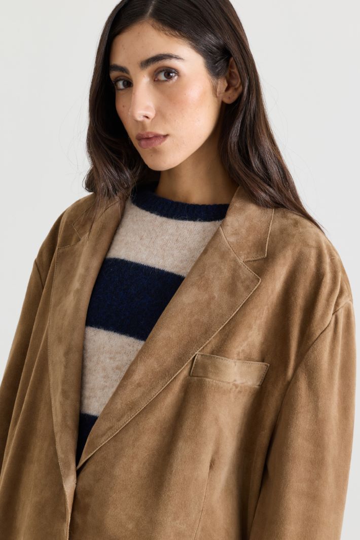 Oversized blazer - CAMEL - Intrend - 3