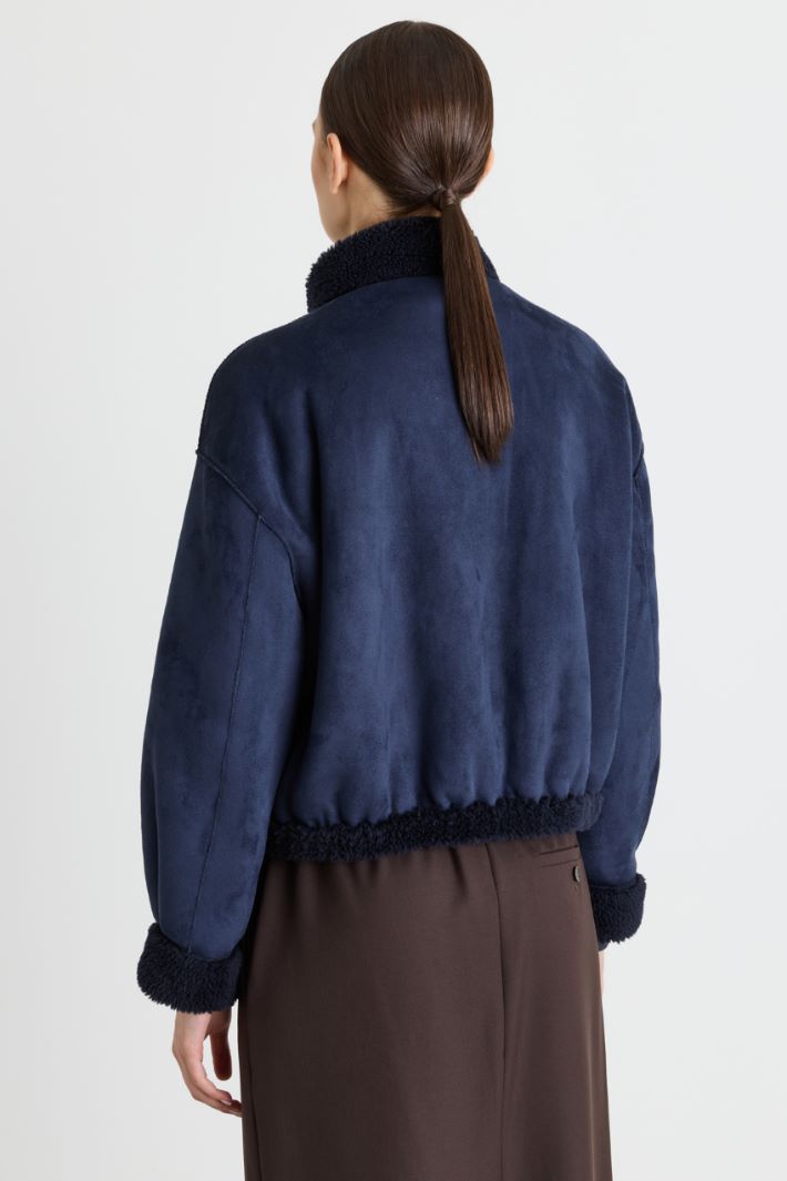 Reversible coat - BLUE - Intrend - 5