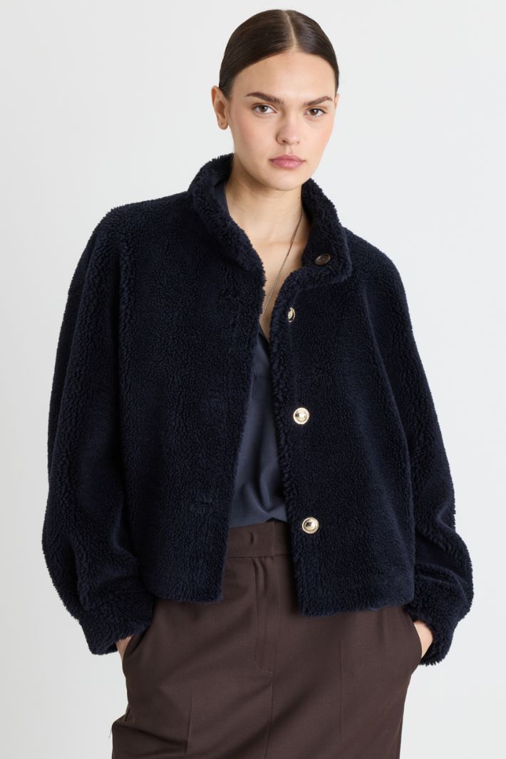 Reversible coat - BLUE - Intrend - 4