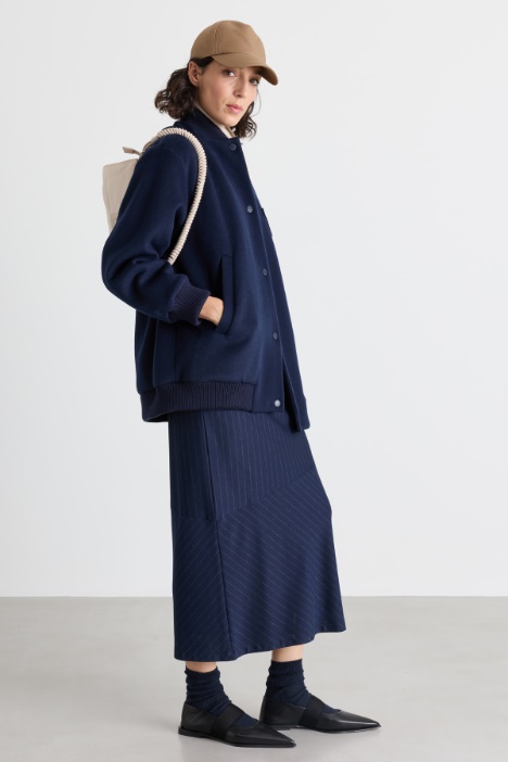 Padded bomber jacket - Intrend