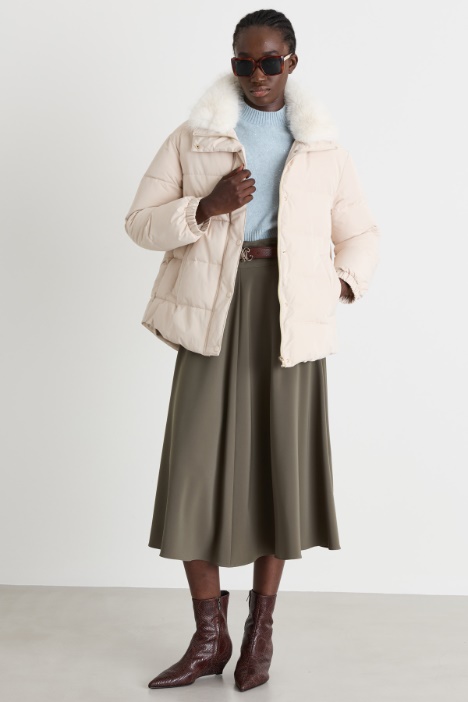 Technical taffeta padded jacket - Intrend