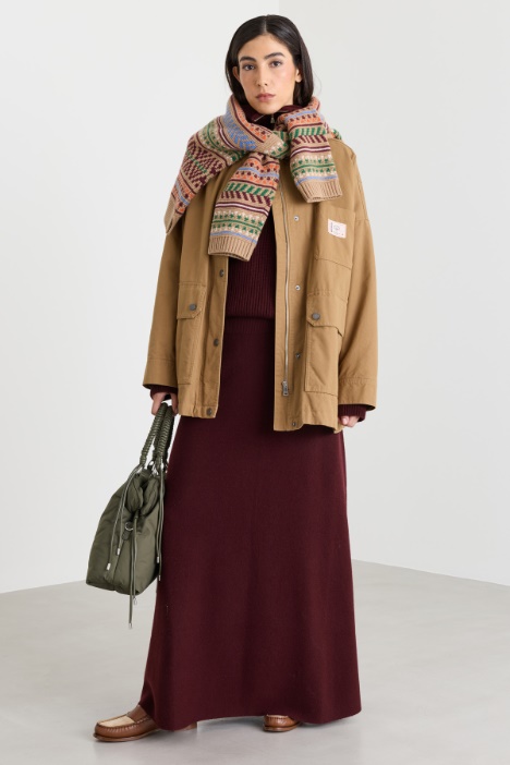 Veste ouatinée en toile - Intrend