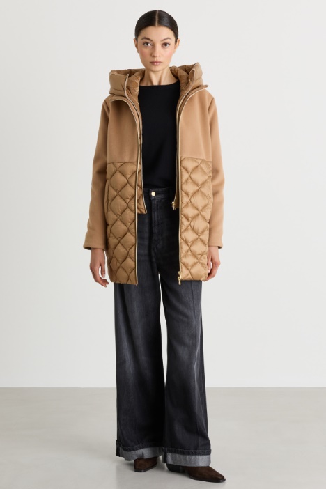 Cappotto doppio materiale - Intrend