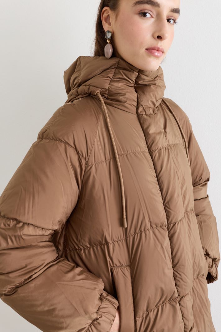 Parka reversibile in tela antigoccia - CAMMELLO - Intrend - 3