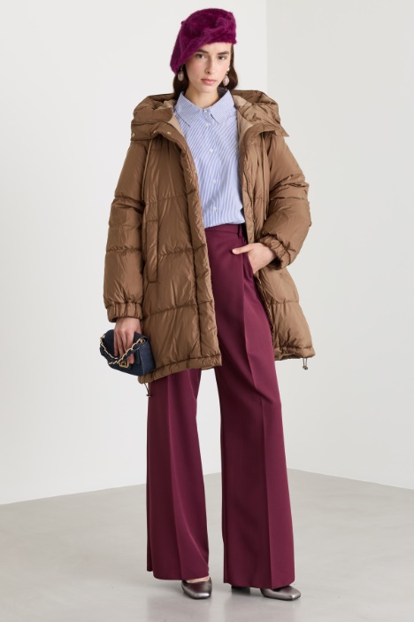 Parka reversibile in tela antigoccia - Intrend