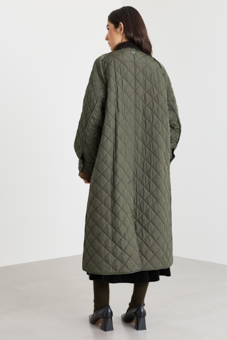 Cappotto in taffetà antigoccia