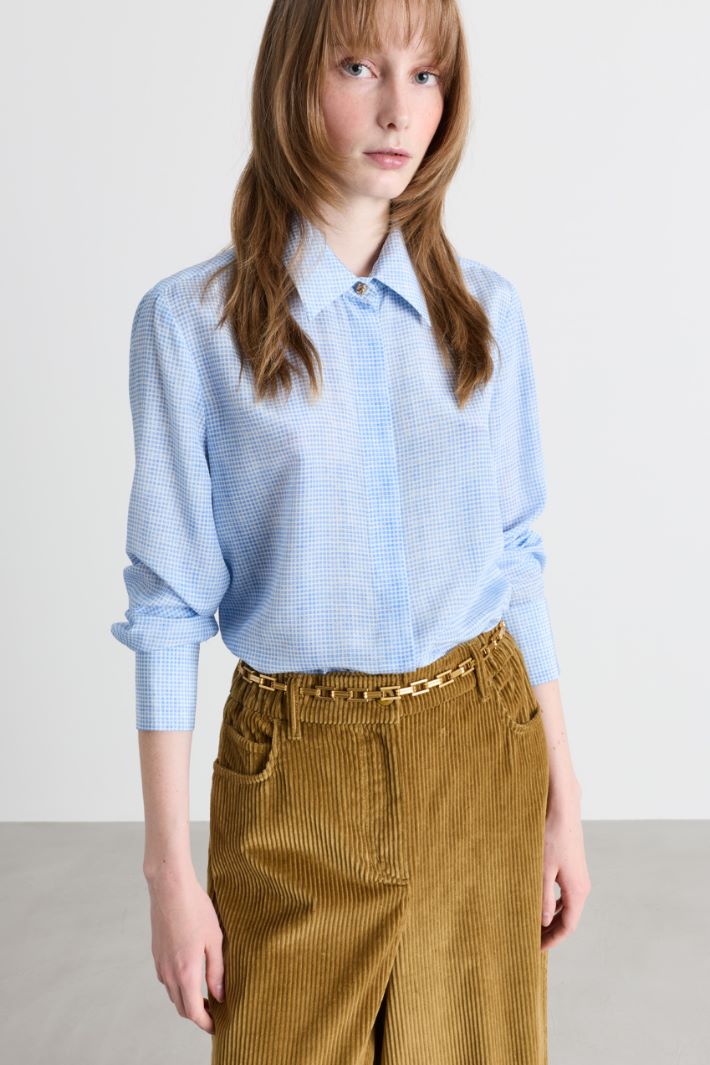 Metal chain belt - GOLD - Intrend - 3
