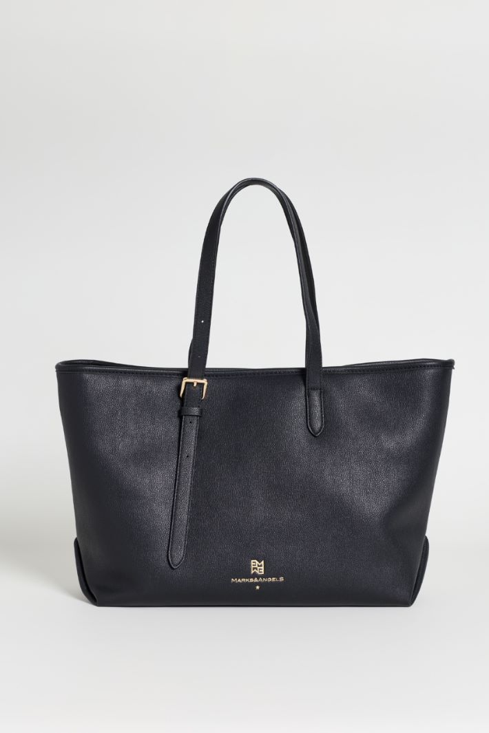 Maxi shopper bag - BLACK - Intrend