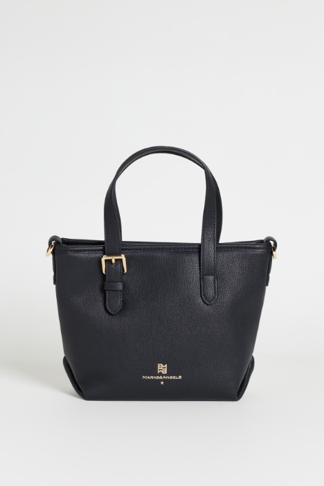 Coated fabric cross-body bag - Intrend