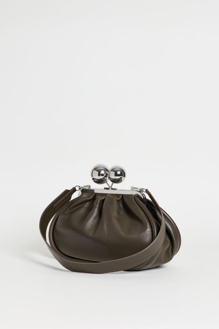 Double-strap clutch - GREEN - Intrend - 2