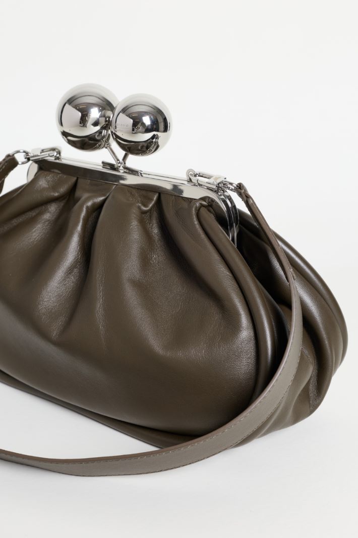 Double-strap clutch - GREEN - Intrend - 4