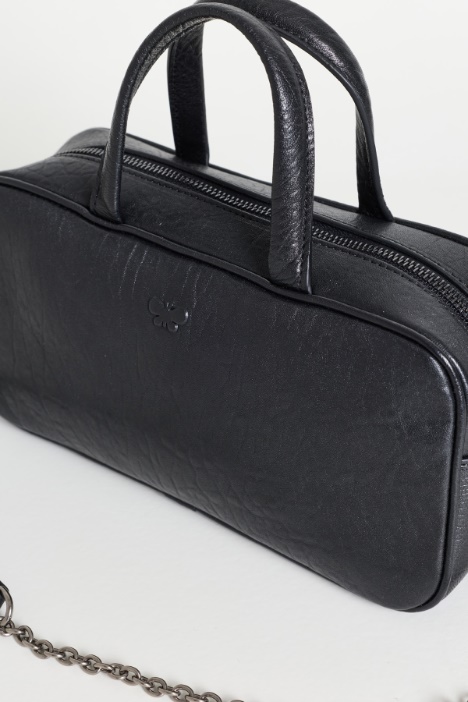 Bauletto in pelle