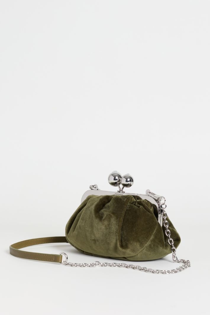 Cut Velvet Clutch - GREEN - Intrend - 2