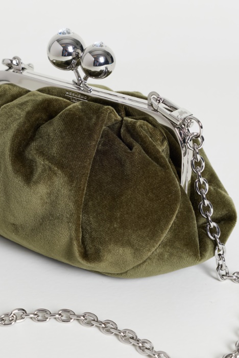 Clutch in velluto rasato